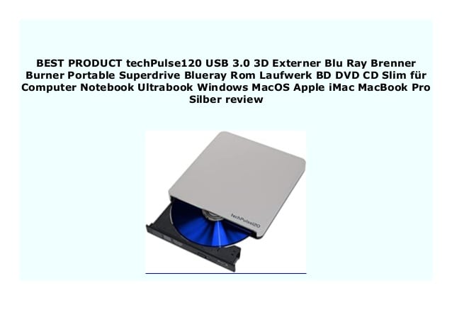 best external blu ray burner for mac
